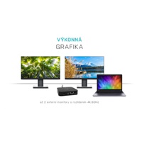 i-tec USB-C HDMI DP Docking Station, Power Delivery 100 W