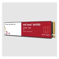 WD RED SSD NVMe 2TB PCIe SN700, Geb3 8GB/s, (R:3400/W:2900 MB/s) TBW 2500