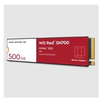WD RED SSD NVMe 500GB PCIe SN700, Geb3 8GB/s, (R:3430/W:2600 MB/s) TBW 1000