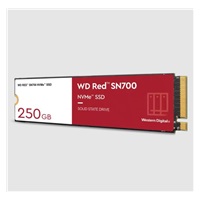 WD RED SSD NVMe 250GB PCIe SN700, Geb3 8GB/s, (R:3100/W:1600 MB/s) TBW 500