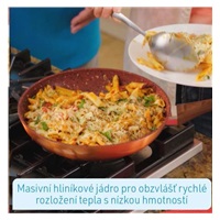 Livington Copper & Stone Pan 24 cm