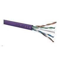 Instalační kabel Solarix UTP, Cat6, drát, LSOH, box 100m SXKD-6-UTP-LSOH