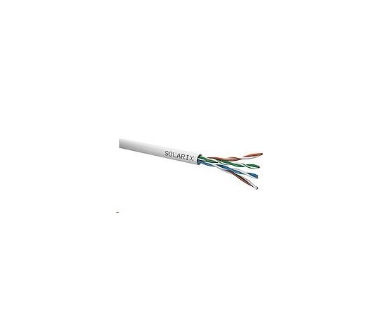 Instalační kabel Solarix UTP, Cat5E, drát, PVC, box 100m SXKD-5E-UTP-PVC