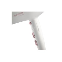 Orava HD-424 fén, 2000-2200 W, ionizace, 79 dB, Cold Shot, bílá / růžová