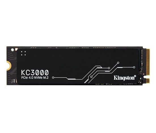 Kingston SSD 2TB (2048GB) KC3000 M.2 2280 NVMe™ PCIe Gen 4 (R 7000MB/s; W 7000MB/s)