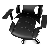 CONNECT IT LeMans Pro herní křeslo, bílá