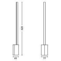 Philips Hue Gradient Signe stolní bílá
