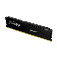 KINGSTON DIMM DDR5 16GB 5200MT/s CL40 FURY Beast Černá