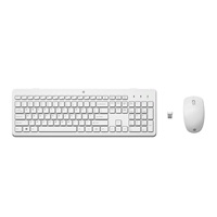 HP 230 Wireless Mouse and Keyboard Combo (White) CZ/SK - bezdrátová klávesnice a myš