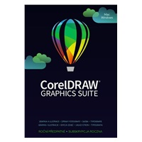 CorelDRAW Graphics Suite Education 365 dní obnovení pronájmu licence (251+) (Windows/MAC)