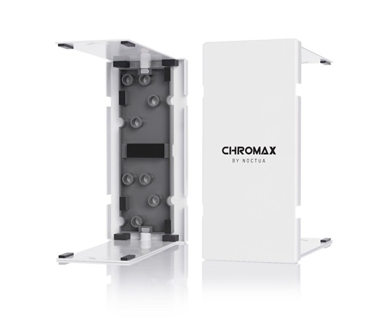 NOCTUA kryt chladiče procesoru NA-HC8 chromax.white, bílá