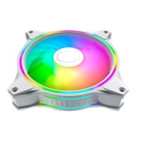 Cooler Master ventilátor MasterFan MF120 Halo 3in1 White, 3x120mm, ARGB, bílá