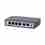 MaxLink PoE switch PSBT-6-4P-250 (náhrada za PSAT-6-4P-250), 6x LAN/4x PoE 250m, 802.3af/at/bt