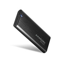 AXAGON EEM2-SBC, USB-C 3.2 Gen 2 - M.2 SATA SSD metalowy RAW box, bezśrubowy