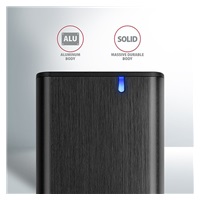 AXAGON EEM2-SBC, USB-C 3.2 Gen 2 - M.2 SATA SSD metalowy RAW box, bezśrubowy