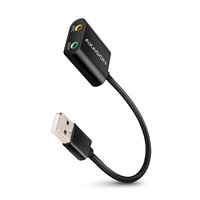 AXAGON ADA-12, USB 2.0 - zewnętrzna karta dźwiękowa, 48kHz/16-bit stereo, metal, kabel USB-A 15 cm