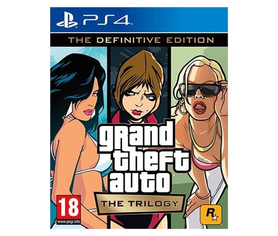 PS4 hra Grand Theft Auto: The Trilogy – The Definitive Edition