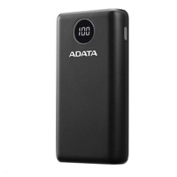 ADATA PowerBank P20000QCD - externí baterie pro mobil/tablet 20000mAh, 2,1A, černá (74Wh)