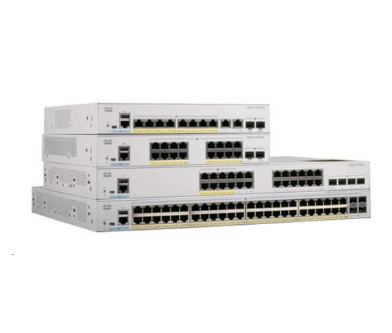 Cisco Catalyst C1000-24P-4G-L, 24x10/100/1000, 4xSFP, PoE - REFRESH