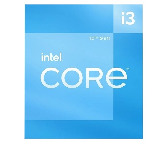 CPU INTEL Core i3-12100F, 3.30GHz, 12MB L3 LGA1700, TRAY (bez chladiče, bez VGA)