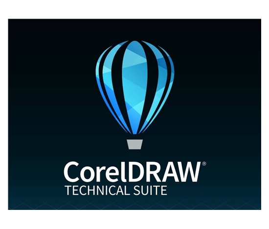 CorelDRAW Technical Suite 365 dní obnovení pronájemu licence (251-2500) EN/DE/FR/ES/BR/IT/CZ/PL/NL