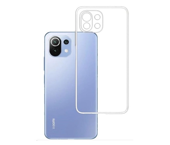 3mk Clear Case pro Xiaomi Mi 11 Lite / Lite 5G / Lite 5G NE, čirá