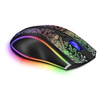 CONNECT IT DOODLE 3 bezdrátová herní myš, černá