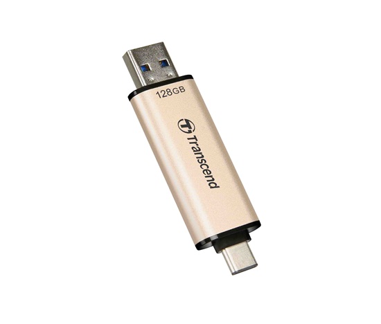 TRANSCEND Flash Disk 256GB JetFlash®930C, TLC, USB 3.2/USB Type C (R:420/W:400 MB/s) černý