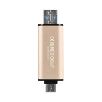 TRANSCEND Flash Disk 512GB JetFlash®930C, TLC, USB 3.2/USB Type C (R:420/W:400 MB/s) černý