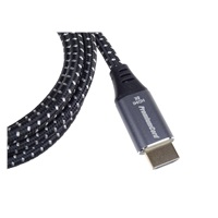 PREMIUMCORD Kabel HDMI 2.1 High Speed + Ethernet kabel 8K@60Hz, zlacené konektory, 1m