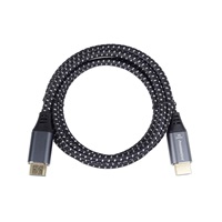 PREMIUMCORD Kabel HDMI 2.1 High Speed + Ethernet kabel 8K@60Hz, zlacené konektory, 1m