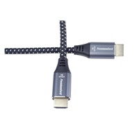 PREMIUMCORD Kabel HDMI 2.1 High Speed + Ethernet kabel 8K@60Hz, zlacené konektory, 1,5m