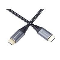 PREMIUMCORD Kabel HDMI 2.1 High Speed + Ethernet kabel 8K@60Hz, zlacené konektory, 2m