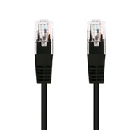 C-TECH kabel patchcord Cat5e, UTP, černý, 0,5m