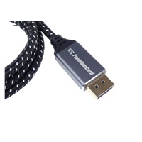 PREMIUMCORD Kabel DisplayPort 1.4 přípojný kabel, kovové a zlacené konektory, 3m