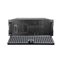 CHIEFTEC skříň Rackmount 4U ATX/mATX, UNC-409S-B, 400W PSF-400B, černá