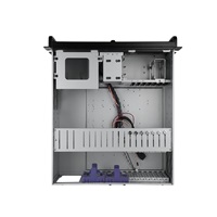 CHIEFTEC skříň Rackmount 4U ATX/mATX, UNC-409S-B-600BDF, 600W BDF-600S, černá