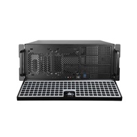 CHIEFTEC skříň Rackmount 4U ATX/mATX, UNC-409S-B-600BDF, 600W BDF-600S, černá