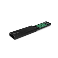 CHIEFTEC externí rámeček na M.2 PCIe NVMe/S-ata SSD Enclosure Tool-Less, s USB Type C konektorem, černá