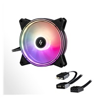 CHIEFTEC RGB větrák NF-1225RGB, 120x120x25 mm, with 3 pin/ 4pin connector