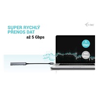 i-tec USB-C Metal HUB 1x USB 3.0 + 3x USB 2.0