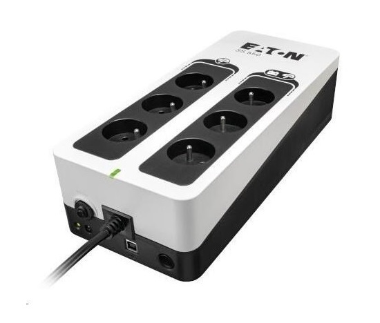 Eaton -Poškozený obal- 3S 550 FR, UPS 550VA / 330W, 6 zásuvek (3 zálohované), USB, české zásuvky, bazar