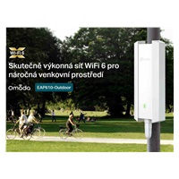 TP-Link EAP610-Outdoor-venkovní OMADA WiFi6 AP (AX1800,2,4GHz/5GHz,1xGbELAN,1xPoE-in)