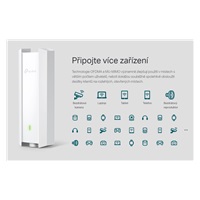 TP-Link EAP610-Outdoor-venkovní OMADA WiFi6 AP (AX1800,2,4GHz/5GHz,1xGbELAN,1xPoE-in)