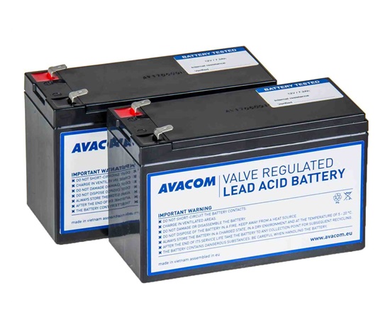 AVACOM AVA-RBP02-12072-KIT - baterie pro CyberPower, EATON, Effekta, FSP Fortron, Legrand