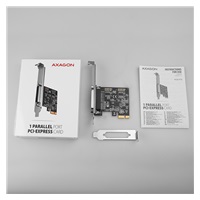 AXAGON PCEA-P1N, kontroler PCIe - 1x port równoległy (LPT), w zestawie LP