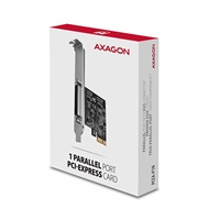 AXAGON PCEA-P1N, kontroler PCIe - 1x port równoległy (LPT), w zestawie LP