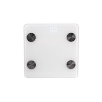 Orava EV-600 BT osobní váha, bluetooth, LED displej, kg/lb, Android, iOS, do 180 kg, skleněná