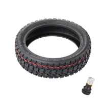 RhinoTech Bezdušová pneumatika s hlubokým vzorkem a ventilkem pro Scooter 8.5x2, černá