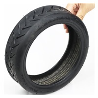 RhinoTech bezdušová pneumatika silniční s ventilkem pro Scooter 8.5x2, černá